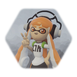 Inkling Girl - Splatoon (WIP)