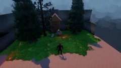 Shrek protects his swamp.