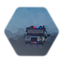 Futuristic Cop Car (Useable