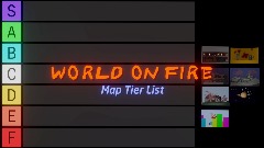 WORLD ON FIRE - Map Tier List