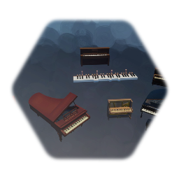 Piano / Pianola parts and music