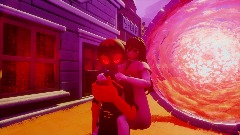 Devin.exe and Sally Williams in Wild West Desert