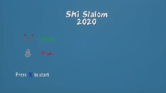 Ski Slalom 2020