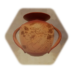 Pot with Dragon Motif