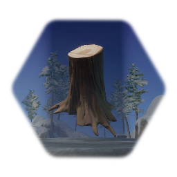 Tree Stump (Fir)