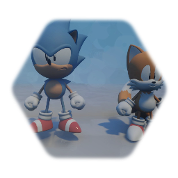 Sonic and Tails for a game im making