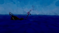 Quick time event - Shark Bait Victory screen
