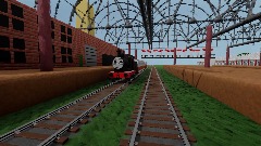 Me Gordon & henry meet a new engine