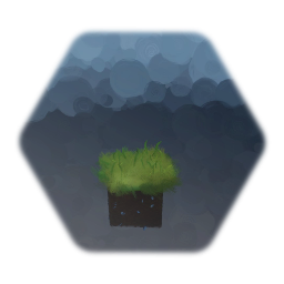 Grass block / symmetrical minecraft style