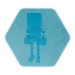 Blank Blocky Sliding Platformer Puppet