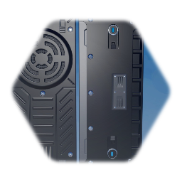 Sci Fi Laboratory Base Panel 2-A