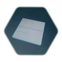 Futuristic Floor Tiles - variation 1