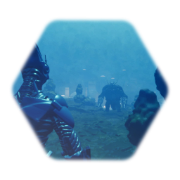 Megalon with enemy A.I.