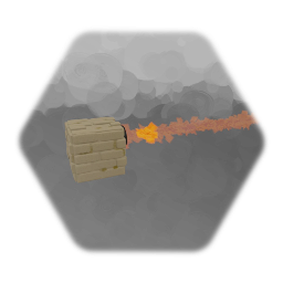 Block flamethrower