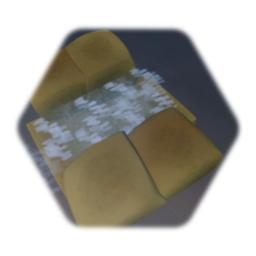 Aqueduct Segment w/SootyPinions Sandstone