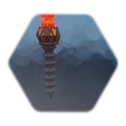 Spiky Ground Torch