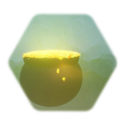 Cauldron fire hot coals