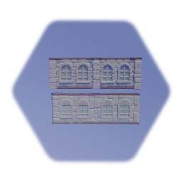 Stone Wall Windows long - TCM003