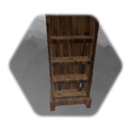 Empty Bookshelf