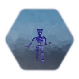 The Purple guy post scraptrap (in hell)