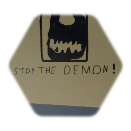 Stop the demon! Wall