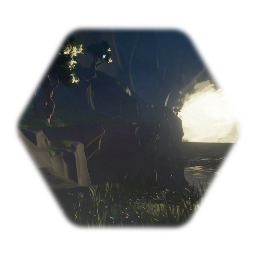 Ocean Cliff Side - Scene