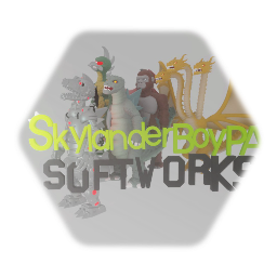 SkylanderBoyPA Softworks (1991) Godzilla Kaijus Espape