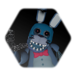 Withered Bonnie with face