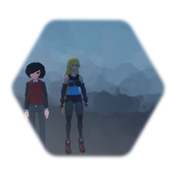 Power rangers lost legacys session 1 sara and James Oliver