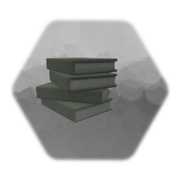 Amnesia prop: Pile of books