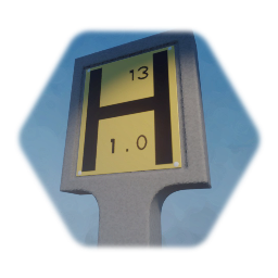 Hydrant Marker (British)