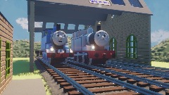 Thomas meets ghosty
