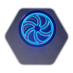 Light-Blue  Fan