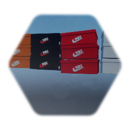 Nike  Shoe Box Stacks