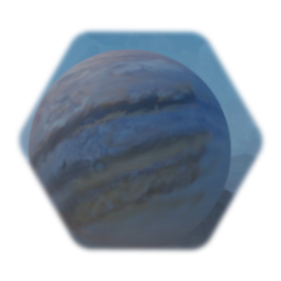 Jupiter (Only one side painted)