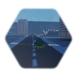 Kermit hits the city but sus