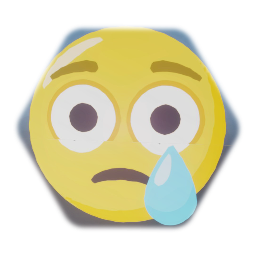 Nomarl eyes crying emoji