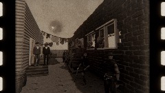 Old New York Alley scene