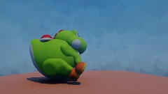 Yoshi spinning(its my first time creating dont laugh)