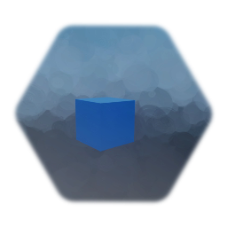 Blue Lava Cube