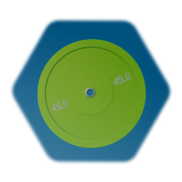 Barbell weight 45lbs
