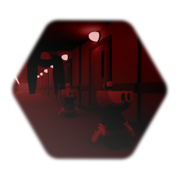 Level RUN FOR YOUR LIFE But Your Cuphead And Mugman (2 Players)