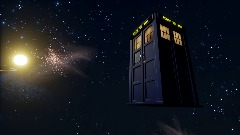 Tardis fiy in space