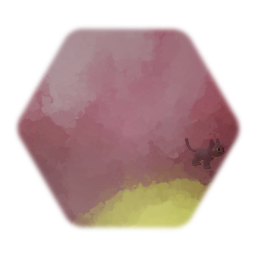 Jumping, following cat