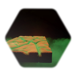 Broken Sewer Platform Pieces