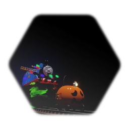 Glitched Thomas (v2) headphone warning