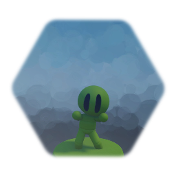 Zombie with eyes