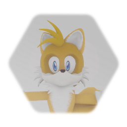 Tails Model (Credits in level)