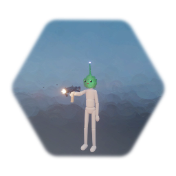 Remix of Imp character with working gun