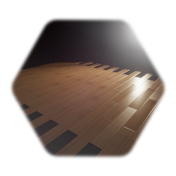 Realistic Hardwood floor tile